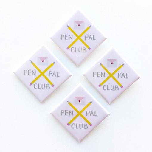 Fox & Fancy • Pen Pal Club Badge